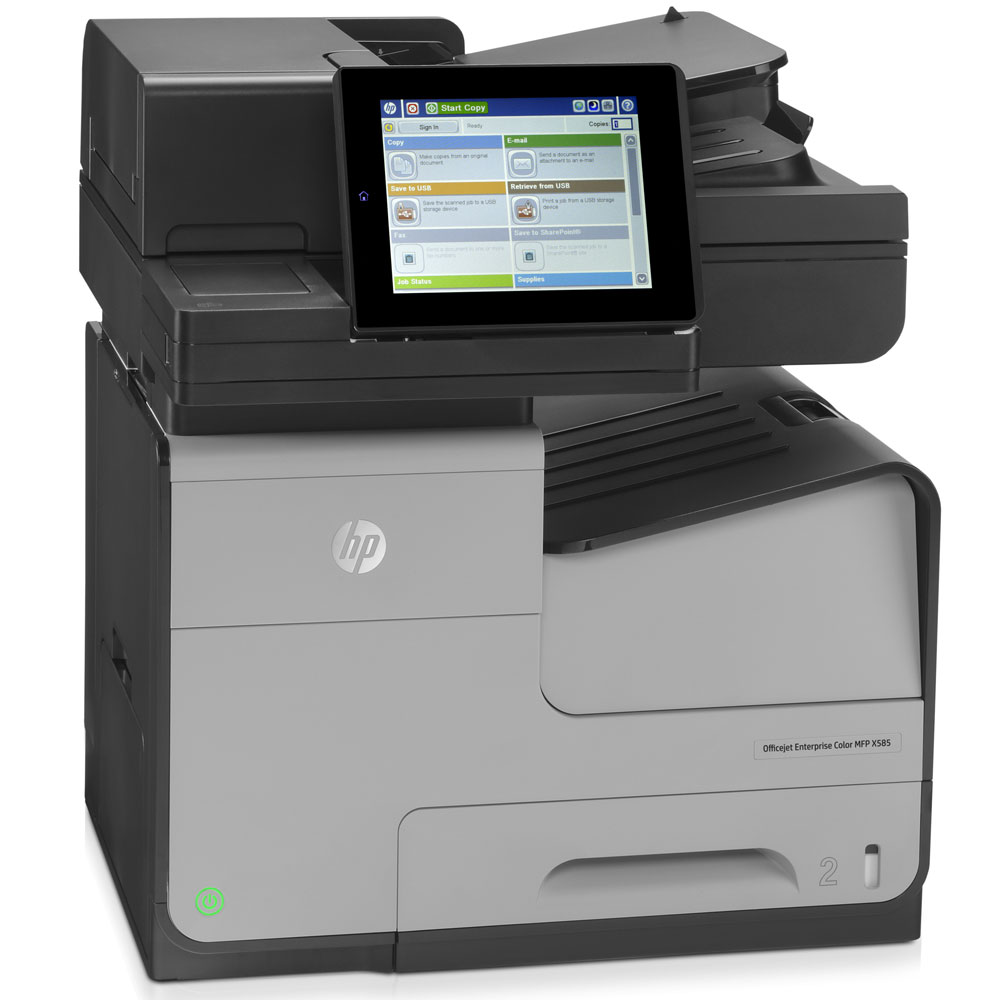 HP Officejet Enterprise X585z Colour MFP Inkjet Printer