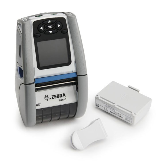 ZEBRA ZQ610HC PLUS (ZQ61HAWAA0000) 2" BT4/WLAN Mobile Printer